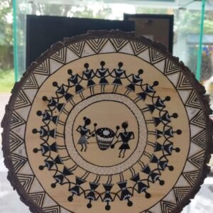 wall hanging sohrai painting